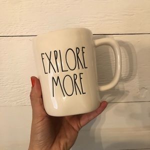 NEW RAE DUNN EXPLORE MORE MUG